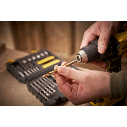 STANLEY Zestaw wierteł, bitów, otwornic, nasadek 50 el. STA88546-XJ