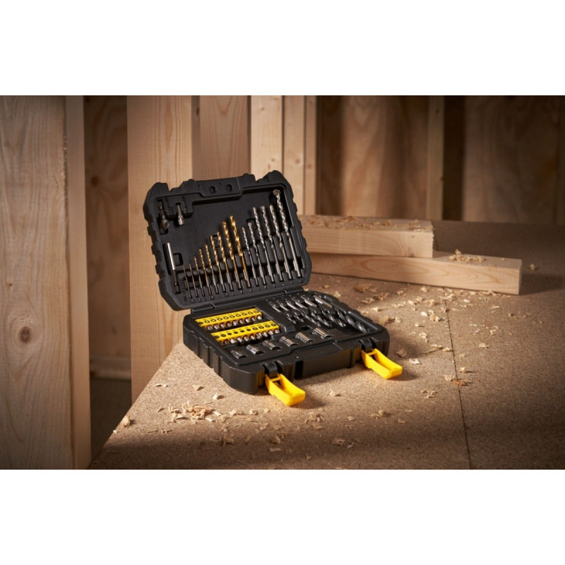 STANLEY Zestaw wierteł, bitów, otwornic, nasadek 50 el. STA88546-XJ