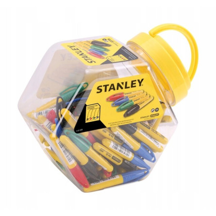 STANLEY Marker czarny mini 1-47-329