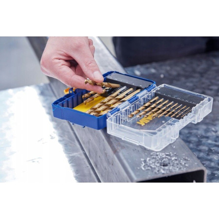 IRWIN Zestaw 15 wierteł do metalu w etui HSS COBALT PRO 1.5-10 mm IW3036501