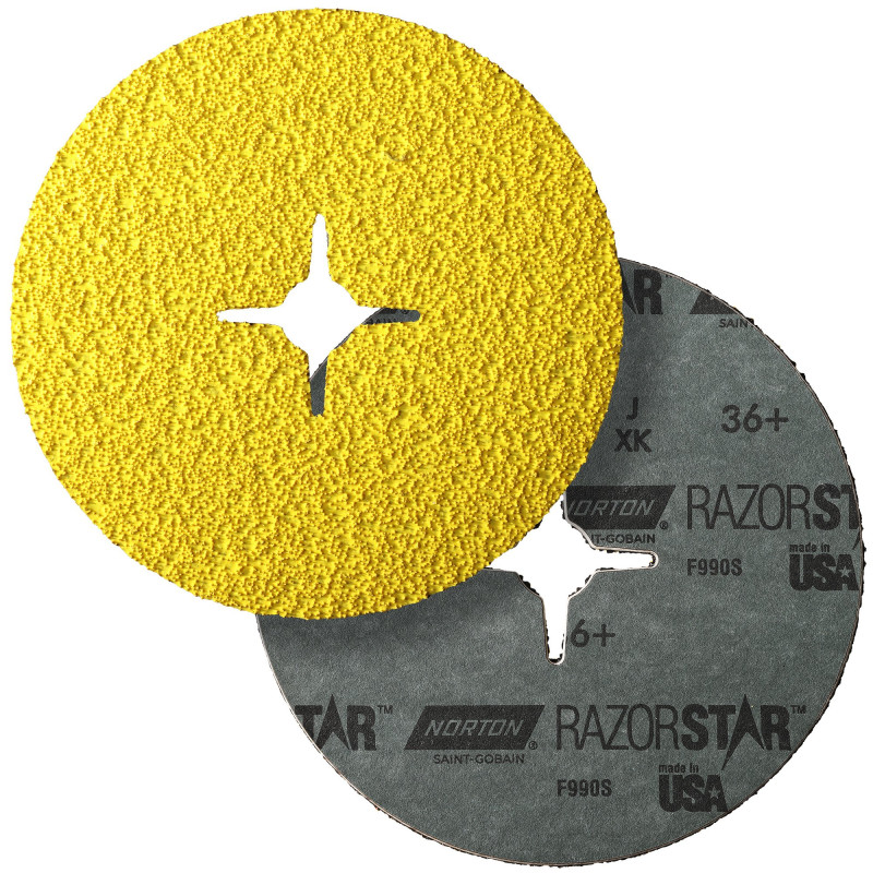 NORTON Dysk fibrowy 125 mm, Razor Star F990S | MK Plastimex