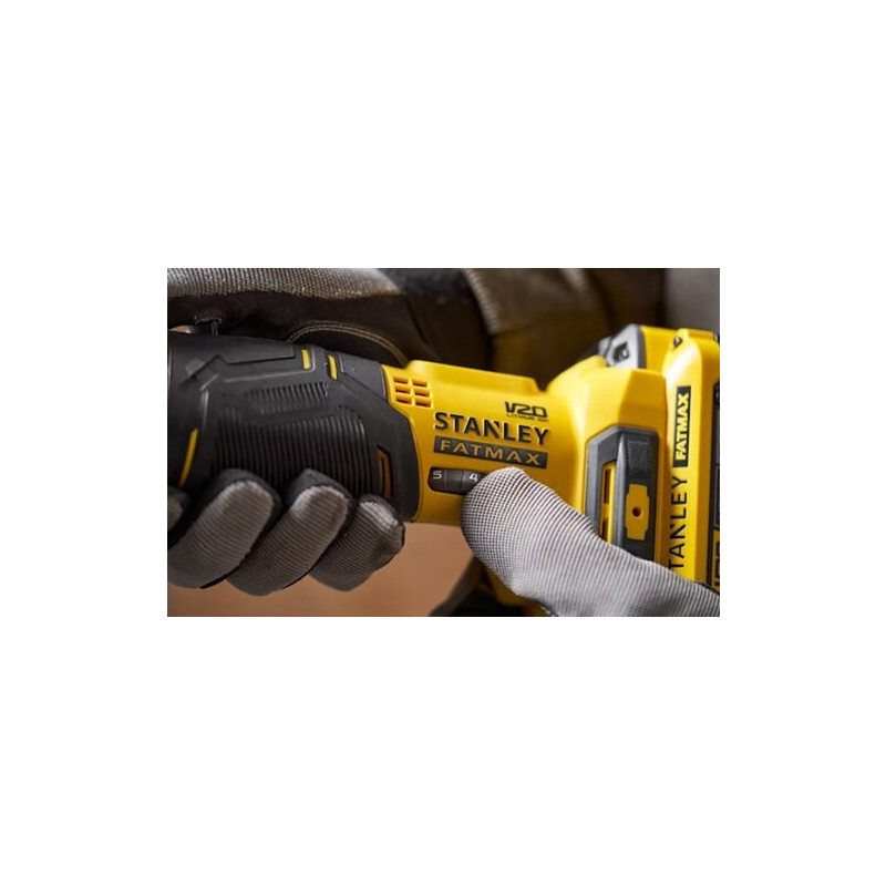 STANLEY Bezszczotkowe narzędzie wielofunkcyjne SFMCE510D2K + 2x Ah + Ładowarka + Walizka | MK Plastimex