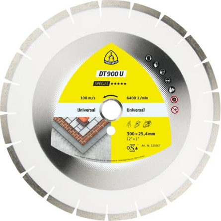 KLINGSPOR Tarcza diamentowa do betonu 350x3x25,4 DT 900 U Special