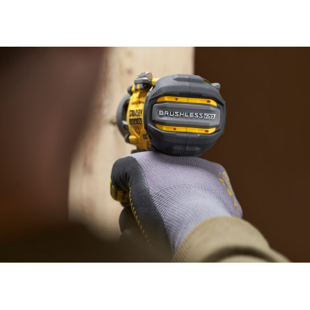 STANLEY Bezszczotkowa zakrętarka udarowa 18V FATMAX V20 SFMCF830D2K-QW