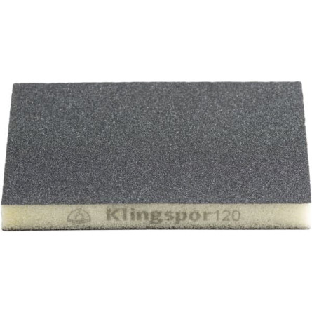 KLINGSPOR Gąbka szlifierska dwustronna miękka SW 502 B