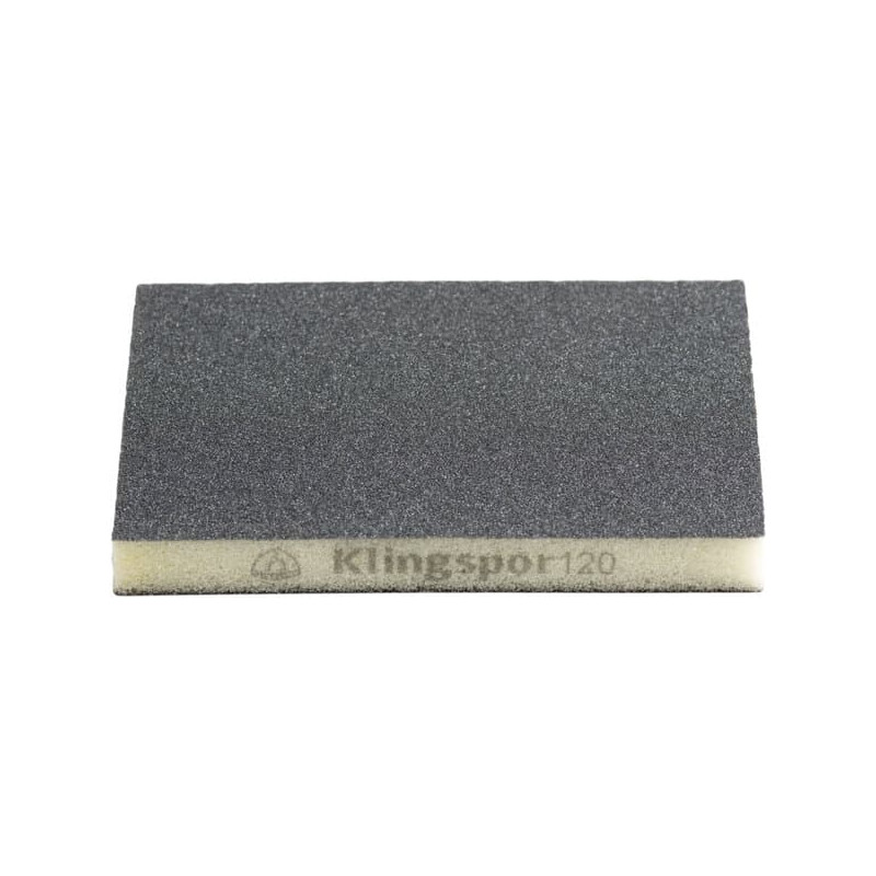 KLINGSPOR Gąbka szlifierska dwustronna miękka SW 502 B