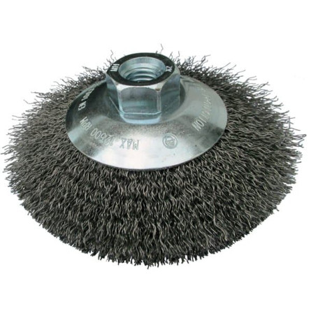 KLINGSPOR Szczotka druciana stożkowa BK 600 W (drut stalowy)