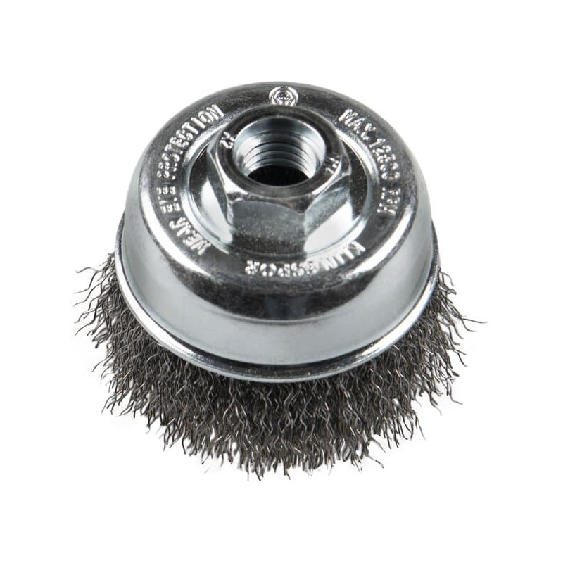 KLINGSPOR Szczotka druciana garnkowa drut falowany BT 600 W (drut stalowy) KLINGSPOR Szczotka druciana garnkowa drut falowany BT 600 W (drut stalowy)