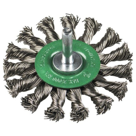 KLINGSPOR Szczotka druciana tarczowa na trzpieniu BRS 600 Z (drut stal szlechetna)