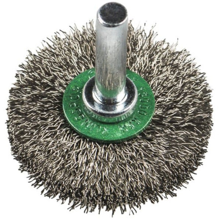 KLINGSPOR Szczotka druciana tarczowa na trzpieniu BRS 600 W (drut stal szlachetna)