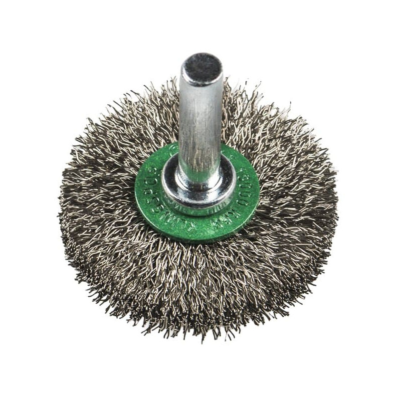 KLINGSPOR Szczotka druciana tarczowa na trzpieniu BRS 600 W (drut stal szlachetna)