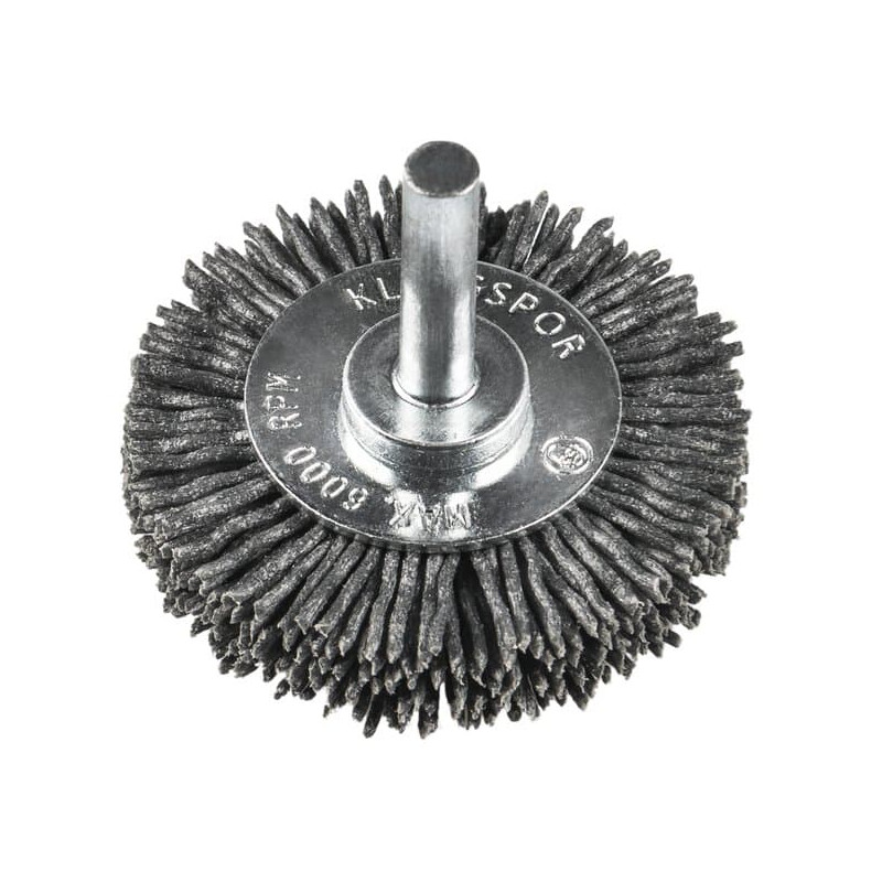 KLINGSPOR Szczotka tarczowa na trzpieniu BRS 600 P (włos polamidowy SiC 120) KLINGSPOR Szczotka tarczowa na trzpieniu BRS 600 P (włos polamidowy SiC 120)