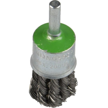 KLINGSPOR Szczotka druciana pędzelkowa na trzpieniu BPS 600 Z (drut stal szlachetna)