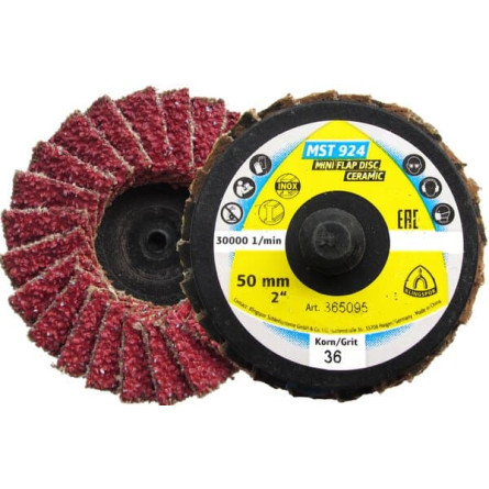 KLINGSPOR Mini ściernica listkowa talerzowa 50 mm MST 924 Special
