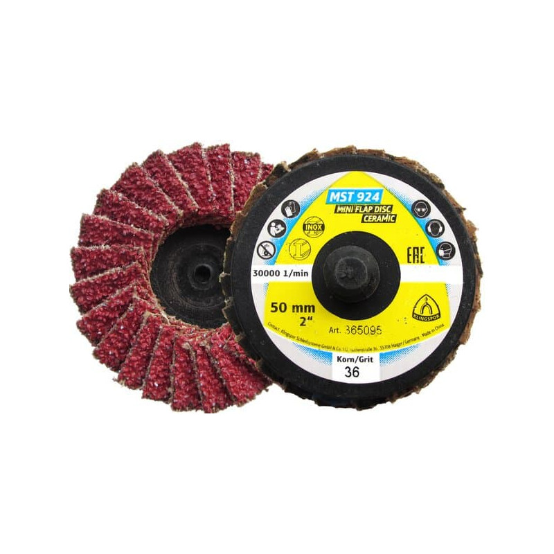 KLINGSPOR Mini ściernica listkowa talerzowa 75 mm MST 924 Special