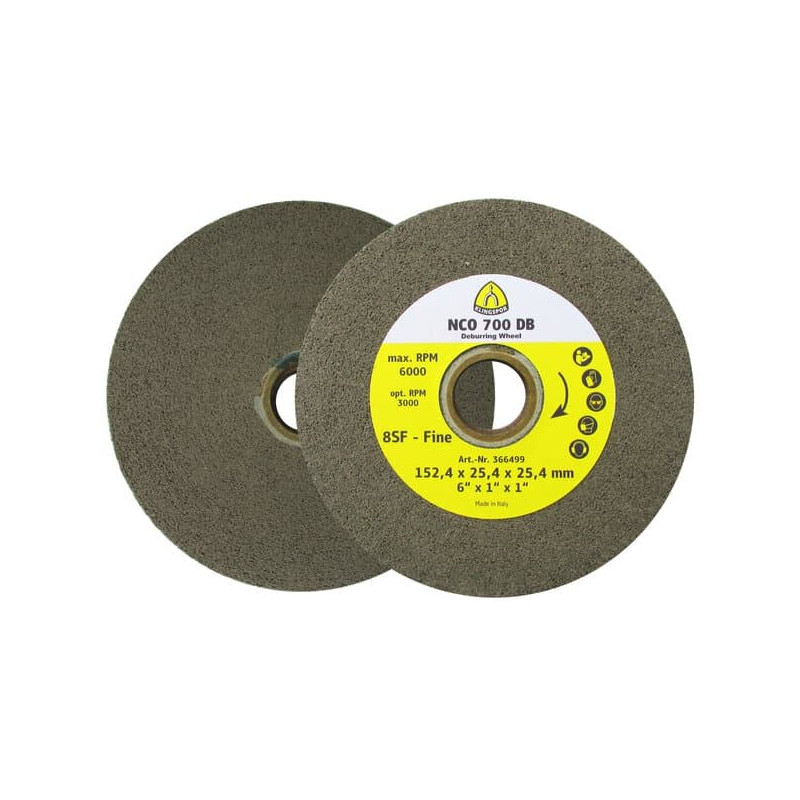 KLINGSPOR Krążek z włókniny szlifierskiej 203,2x51x76,2 mm NCO 700 DB