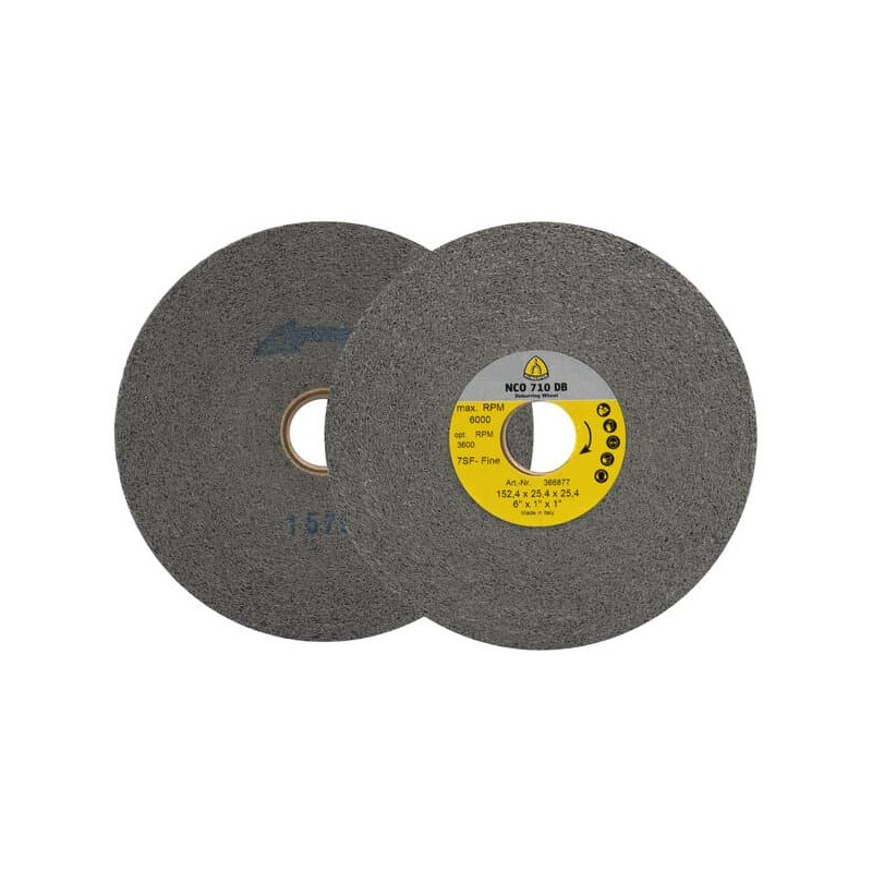 KLINGSPOR Krążek z włókniny szlifierskiej 152,4x25,4x25,4 mm NCO 710 DB 