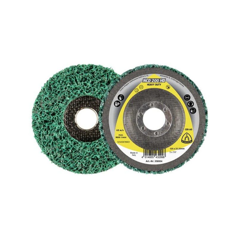 KLINGSPOR Ściernica z włókniny twardej 125 mm NCD 200 HD KLINGSPOR Ściernica z włókniny twardej 125 mm NCD 200 HD