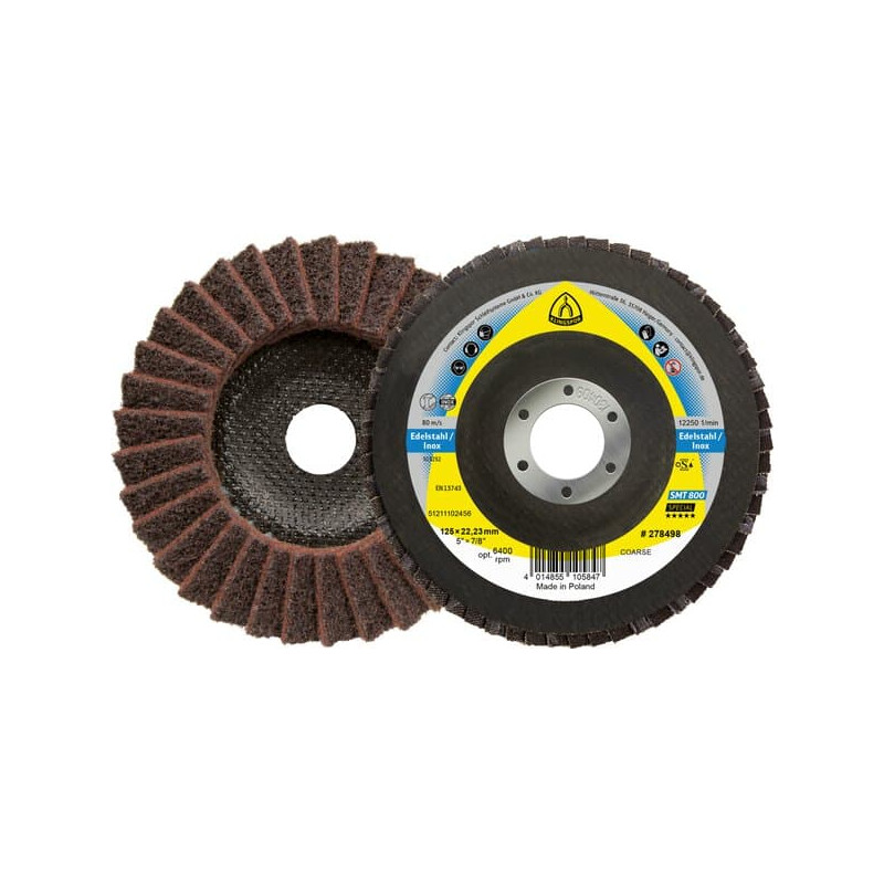 KLINGSPOR Ściernica talerzowa listkowa z włókniny 115 mm SMT 800 Special