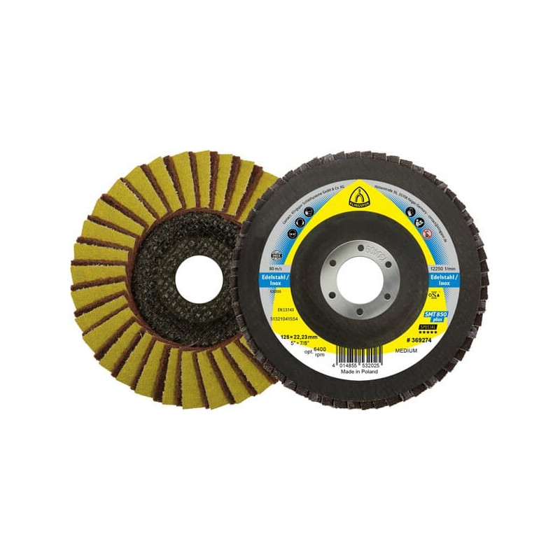 KLINGSPOR Ściernica talerzowa listkowa z włókniny 125 mm SMT 850 Special KLINGSPOR Ściernica talerzowa listkowa z włókniny 125 mm SMT 850 Special