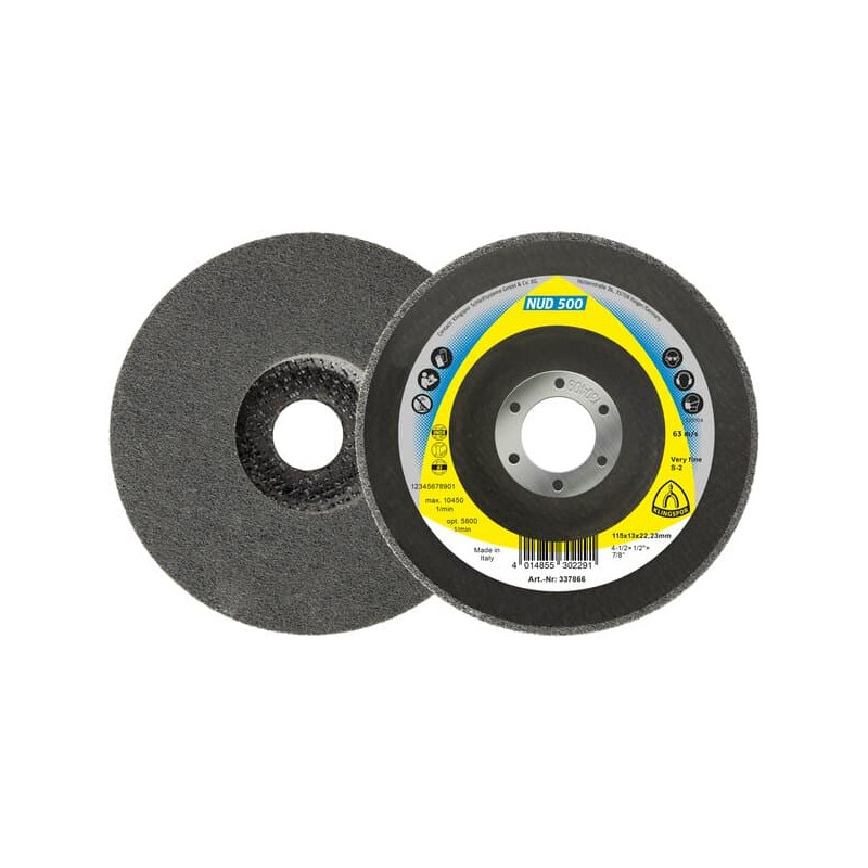 KLINGSPOR Ściernica z włókniny sprasowanej 125x13x22,23 mm NUD 500
