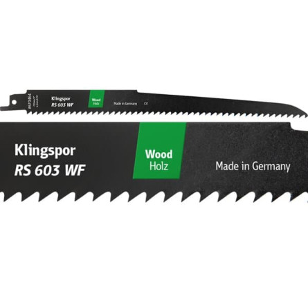 KLINGSPOR Brzeszczot do piły szablastej do drewna miękkiego RS 603 WF Supra
