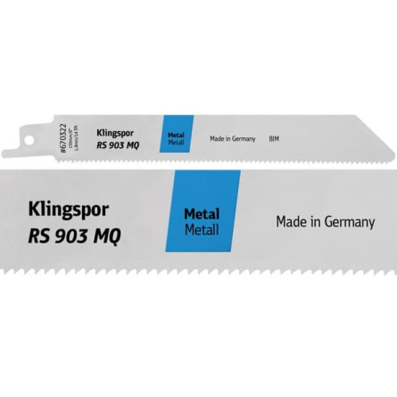 KLINGSPOR Brzeszczot do piły szablastej do stali RS 903 MQ Special