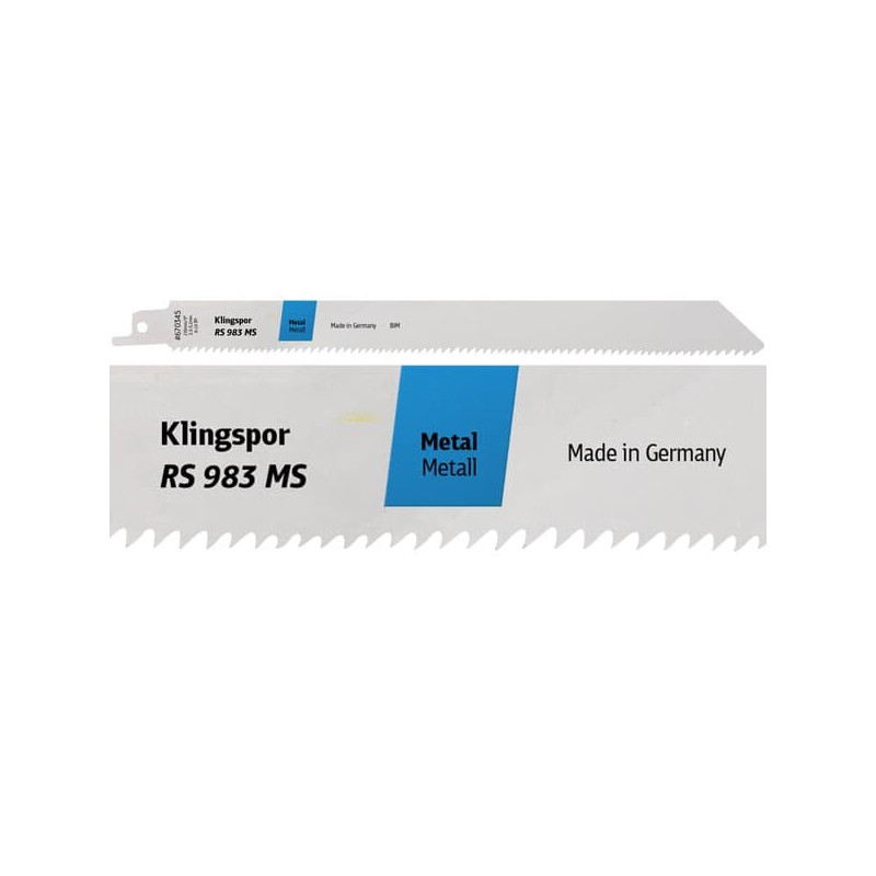 KLINGSPOR Brzeszczot do piły szablastej do stali i metali RS 983 MS Special