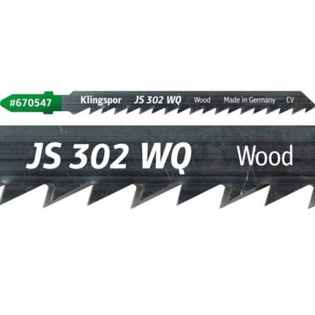 KLINGSPOR Brzeszczot do piły szablastej do drewna miękkiego JS 302 WQ Extra