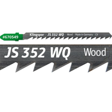 KLINGSPOR Brzeszczot do piły szablastej do drewna miękkiego JS 352 WQ Extra