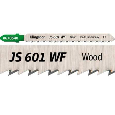 KLINGSPOR Brzeszczot do piły szablastej do drewna miękkiego JS 601 WF Supra