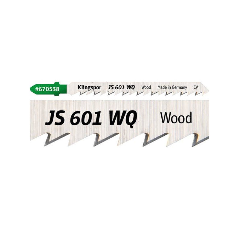 KLINGSPOR Brzeszczot do piły szablastej do drewna miękkiego JS 601 WQ Supra