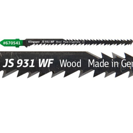 KLINGSPOR Brzeszczot do piły szablastej do drewna miękkiego JS 931 WF Special