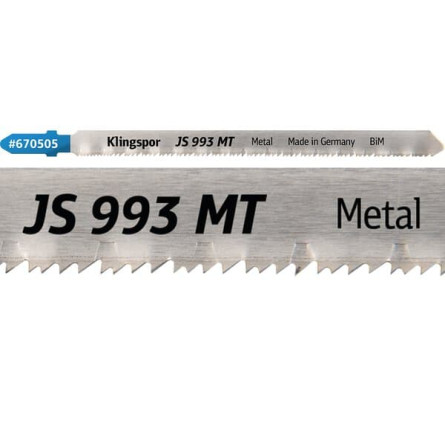 KLINGSPOR Brzeszczot do piły szablastej do stali i metali JS 993 MT Special