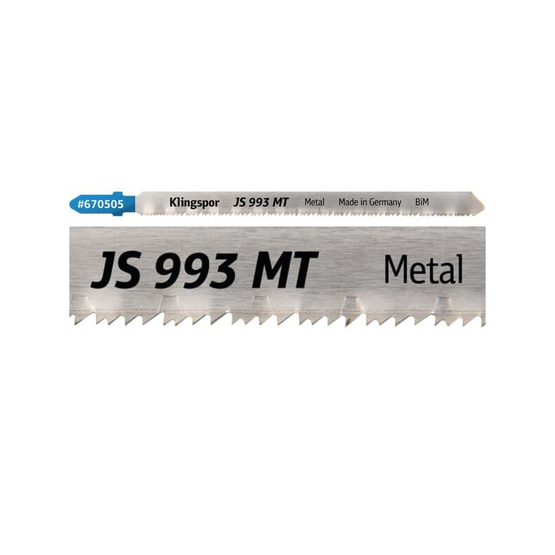 KLINGSPOR Brzeszczot do piły szablastej do stali i metali JS 993 MT Special KLINGSPOR Brzeszczot do piły szablastej do stali i metali JS 993 MT Special