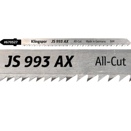 KLINGSPOR Brzeszczot do piły szablastej do drewna twardego i metali JS 993 AX Special