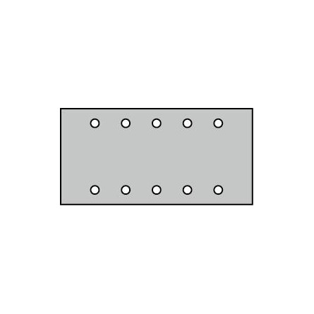 KLINGSPOR Arkusz ścierny samoprzyczepny 115x230 mm PS 22 K (opakowanie detaliczne)