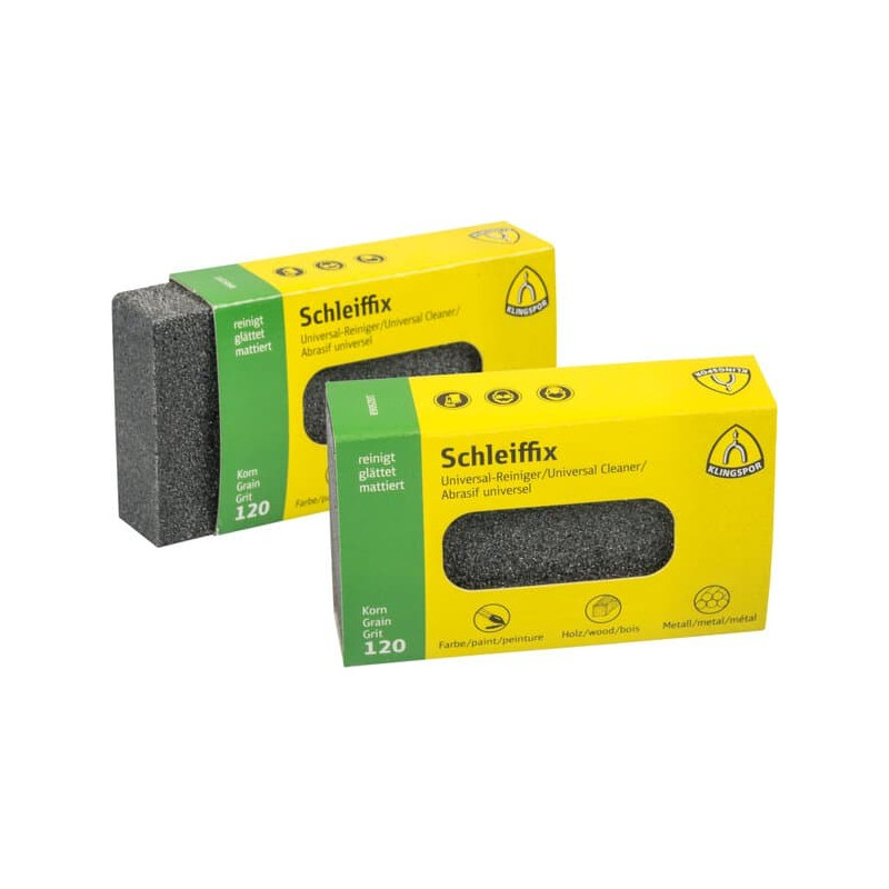 KLINGSPOR Elastyczna kostka do szlifowania 80x50x20 mm SFK 655 (komplet)