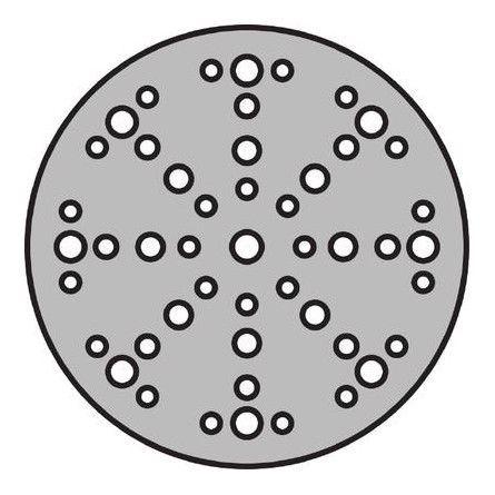KLINGSPOR Krążek ścierny 150 mm PS 77 CK T-ACT GLS 74 (opakowanie detaliczne)