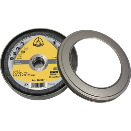 KLINGSPOR Tarcze do cięcia metalu 125x1x22 A 60 EXTRA (opakowanie detaliczne)