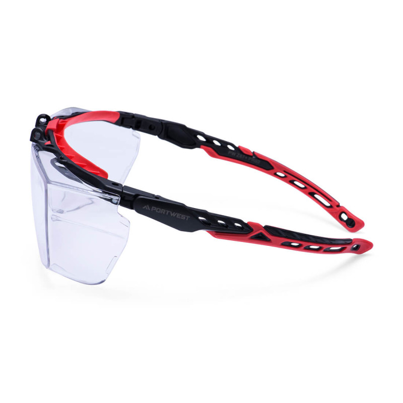 PORTWEST Okulary ochronne przeciwodpryskowego na okulary korekcyjne PR03