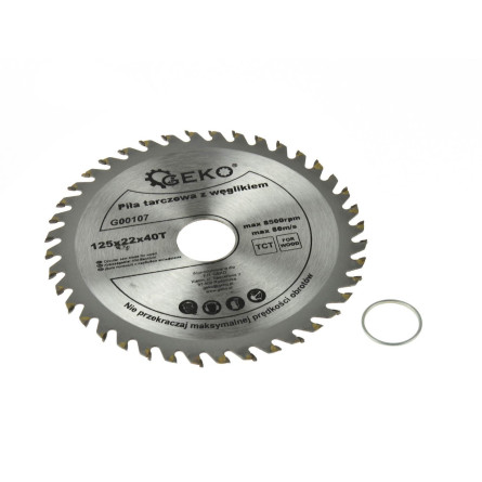 GEKO Piła widiowa do cięcia drewna 125 mm 40T G00107