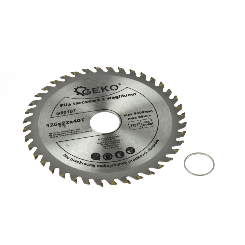 GEKO Piła widiowa do cięcia drewna 125 mm 40T G00107