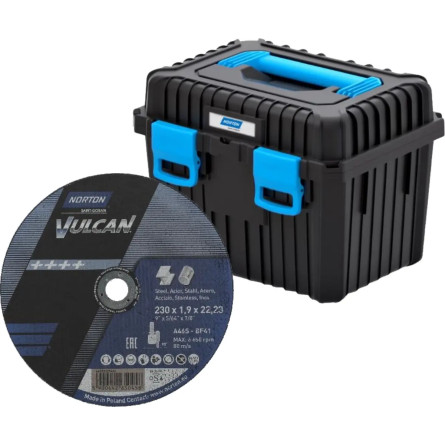 Tarcza do cięcia metalu 230x1,9x22 NORTON VULCAN | MK Plastimex