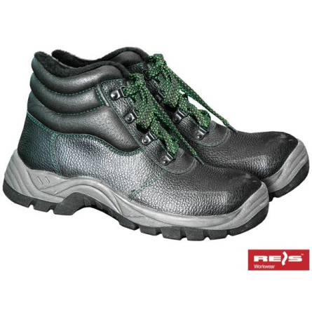 Trzewiki robocze ze skóry, ocieplane, ze stalowym podnoskiem BRGRENLAND