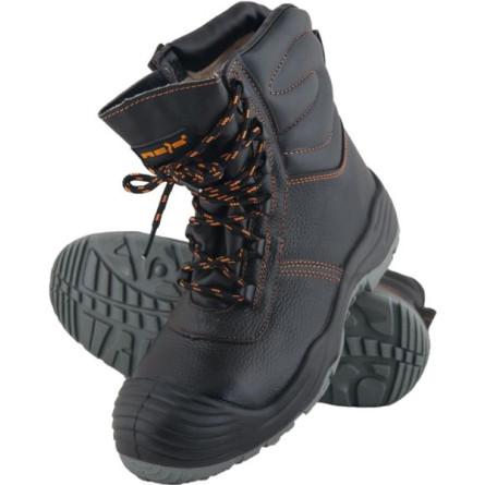 Trzewiki robocze ze skóry, ocieplane, ze stalowym podnoskiem BRGRENLAND